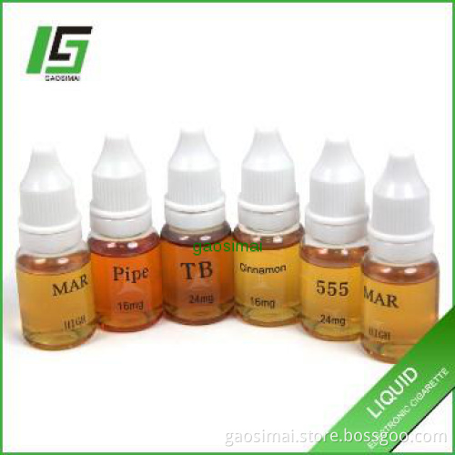 e cig e-liquid with childproof dropping bottle
